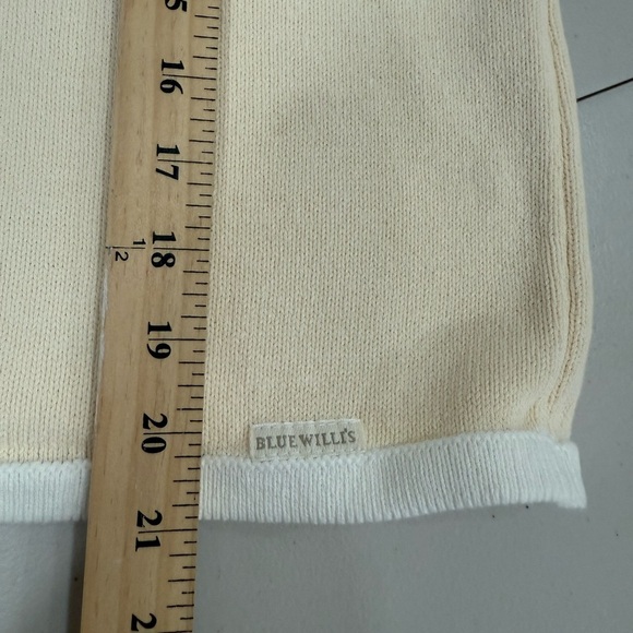 Blue Willi's Women's Knitted Top size XXL sleeveless Cotton - Picture 6 of 6